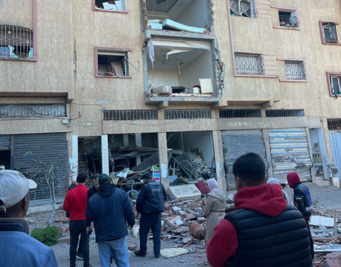 حي الرحمة بالدار البيضاء يهتز على وقع انفجار قنينة غاز